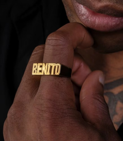 Custom Gothic Ring for Men | Luxury Hip Hop Jewelry