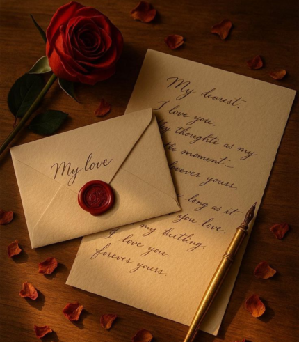 Personalized birthday love note with photo gift delivery to USA